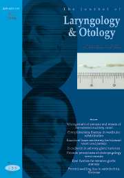The Journal of Laryngology & Otology Volume 120 - Issue 4 -