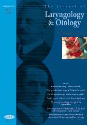 The Journal of Laryngology & Otology Volume 121 - Issue 3 -