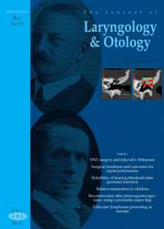 The Journal of Laryngology & Otology Volume 121 - Issue 5 -