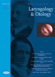 The Journal of Laryngology & Otology Volume 121 - Issue 7 -