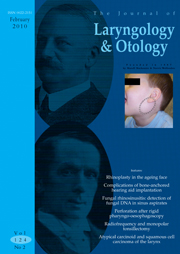 The Journal of Laryngology & Otology Volume 124 - Issue 2 -