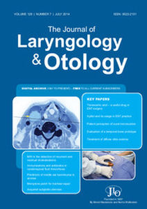 The Journal of Laryngology & Otology Volume 128 - Issue 7 -