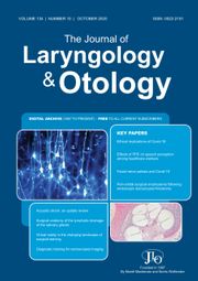 The Journal of Laryngology & Otology Volume 134 - Issue 10 -
