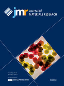 Journal of Materials Research Volume 27 - Issue 22 -