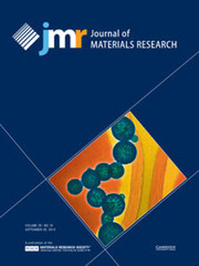 Journal of Materials Research Volume 29 - Issue 18 -