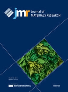 Journal of Materials Research Volume 29 - Issue 2 -