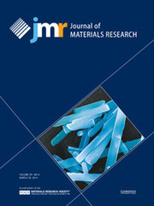 Journal of Materials Research Volume 29 - Issue 6 -
