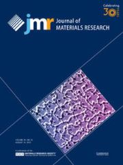 Journal of Materials Research Volume 30 - Issue 15 -