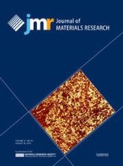 Journal of Materials Research Volume 31 - Issue 16 -