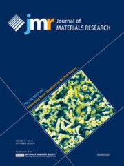 Journal of Materials Research Volume 31 - Issue 18 -  Focus Section: Reinventing Boron Chemistry for the 21st Century