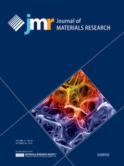 Journal of Materials Research Volume 31 - Issue 20 -