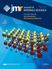 Journal of Materials Research Volume 31 - Issue 7 -  Focus Issue: Two-Dimensional Heterostructure Materials