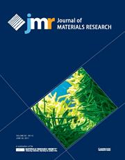 Journal of Materials Research Volume 32 - Issue 12 -