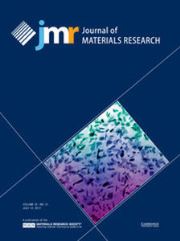 Journal of Materials Research Volume 32 - Issue 13 -