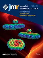 Journal of Materials Research Volume 32 - Issue 15 -  Focus Issue: Two-Dimensional Nanomaterials for Biosensors
