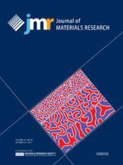Journal of Materials Research Volume 32 - Issue 20 -