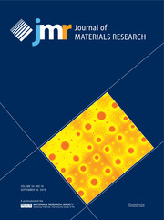 Journal of Materials Research Volume 34 - Issue 18 -