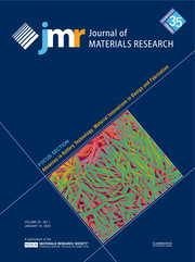 Journal of Materials Research Volume 35 - Issue 1 -  Focus Section: Advances in Battery Technology: Material Innovations in Design and Fabrication