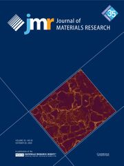 Journal of Materials Research Volume 35 - Issue 20 -