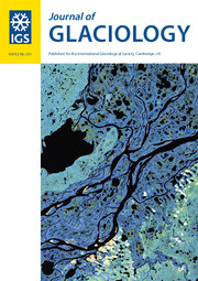 Journal of Glaciology Volume 62 - Issue 231 -