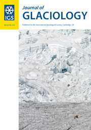 Journal Of Glaciology: Volume 62 - Issue 234 | Cambridge Core