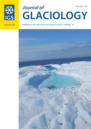 Journal of Glaciology Volume 63 - Issue 240 -