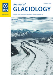 Journal of Glaciology Volume 63 - Issue 241 -