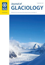 Journal Of Glaciology: Volume 64 - Issue 245 | Cambridge Core