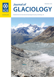 Journal of Glaciology Volume 64 - Issue 248 -