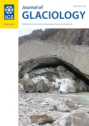 Journal of Glaciology Volume 65 - Issue 249 -