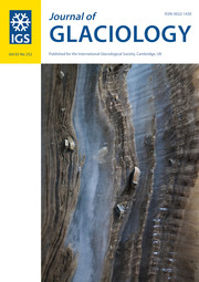 Journal of Glaciology Volume 65 - Issue 252 -