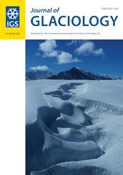 Journal of Glaciology Volume 65 - Issue 254 -