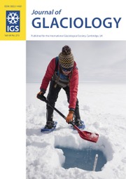 Journal of Glaciology Volume 69 - Issue 273 -