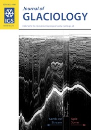 Journal Of Glaciology: Volume 69 - Issue 275 | Cambridge Core