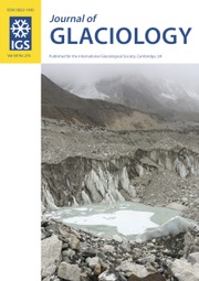 Journal of Glaciology Volume 69 - Issue 276 -
