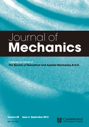 Journal of Mechanics Volume 28 - Issue 3 -