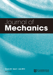 Journal of Mechanics Volume 30 - Issue 3 -