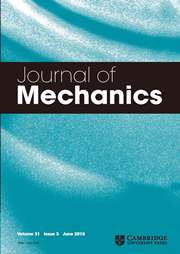 Journal of Mechanics Volume 31 - Issue 3 -