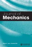 Journal of Mechanics Volume 31 - Issue 6 -