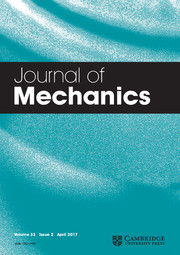 Journal of Mechanics Volume 33 - Issue 2 -