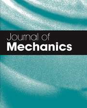 Journal of Mechanics Volume 34 - Issue 2 -