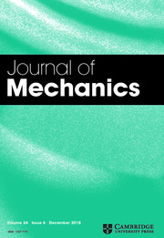Journal of Mechanics Volume 34 - Issue 6 -