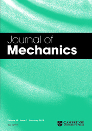 Journal of Mechanics Volume 35 - Issue 1 -