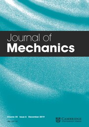 Journal of Mechanics Volume 35 - Issue 6 -
