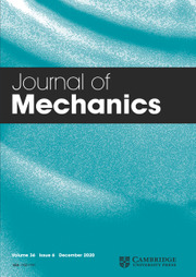 Latest Issue | Journal Of Mechanics | Cambridge Core