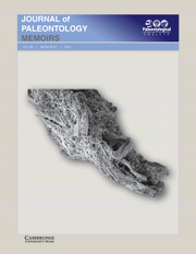Journal of Paleontology Volume 96 - SupplementS87 -