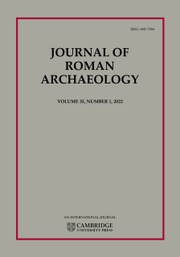 Journal of Roman Archaeology Volume 35 - Issue 1 -