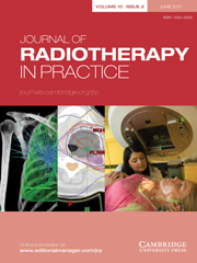 Journal of Radiotherapy in Practice Volume 10 - Issue 2 -
