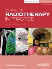 Journal of Radiotherapy in Practice Volume 11 - Issue 4 -