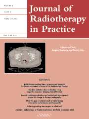 Journal of Radiotherapy in Practice Volume 3 - Issue 3 -